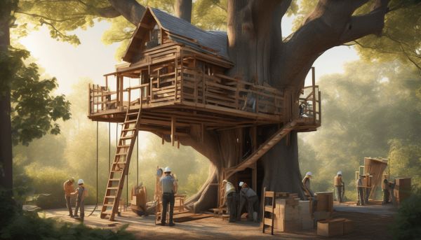 Réussir la construction de votre cabane dans les arbres avec des plans adaptés