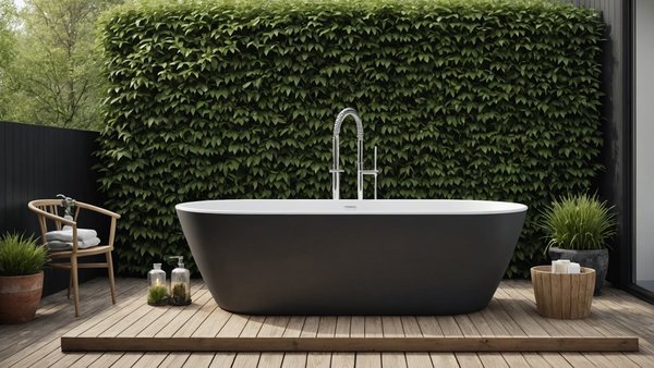 Découvrez le luxe d'un bain nordique dans votre jardin