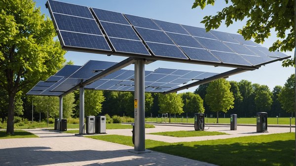 Ombrière photovoltaique et bornes de recharge – arkolia : protection et Énergie durable