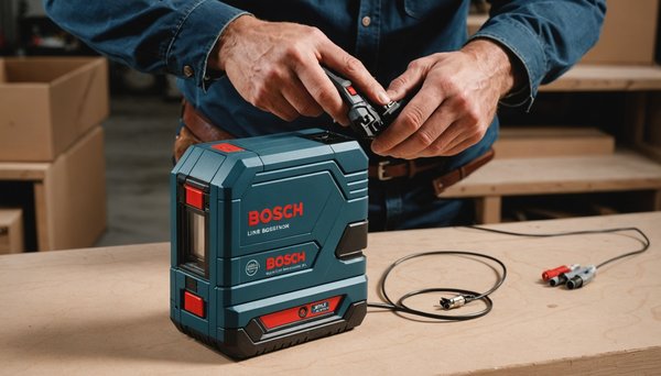 Laser ligne bosch : précision et fiabilité à portée de main