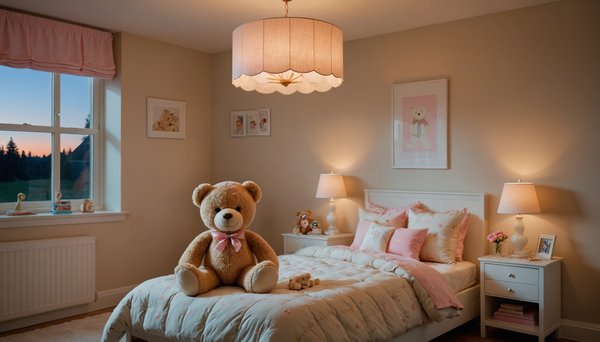 Création d'une ambiance câline avec une suspension chambre enfant nounours